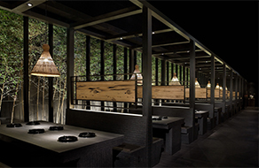 森林主题餐厅装修设计效果图