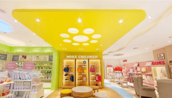 现代风格母婴店装修家具摆放效果图 现代风格母婴店装修家具摆放效果图