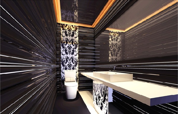 夜总会卫生间装修效果图