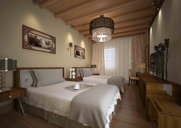 大型饭店房间装修效果图