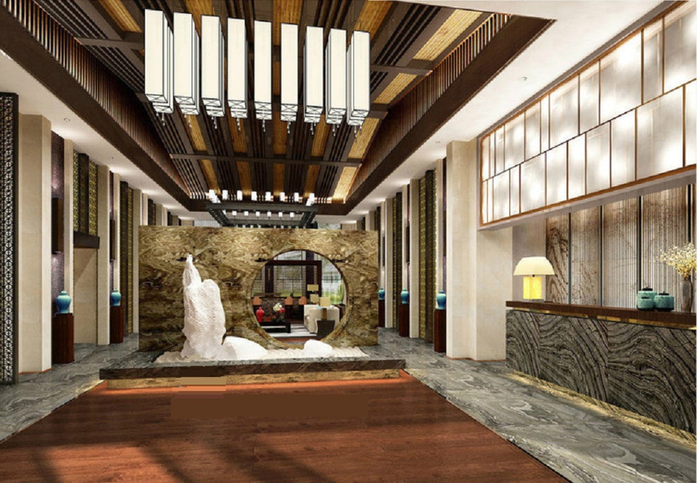 新中式酒店装修方案 新中式酒店设计图片