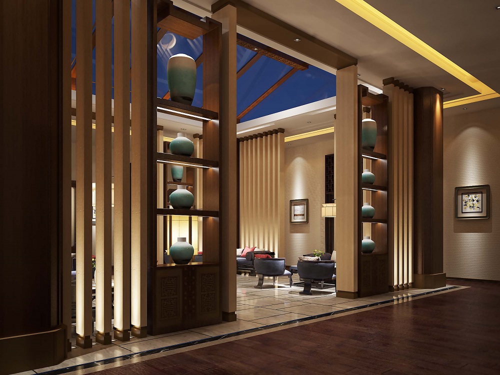 新中式酒店设计图片