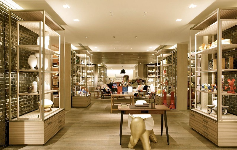 精品鞋包店最新装修效果图