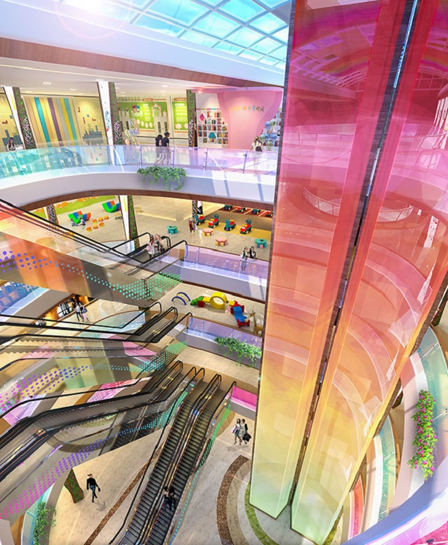 哈尔滨五常彩虹城商场升级改造效果图