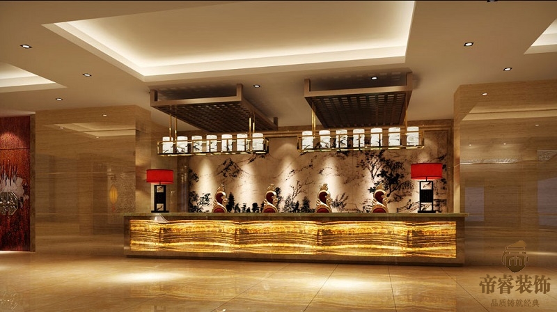 成都四星级酒店装修图片 成都四星级酒店装修图片-酒店前台