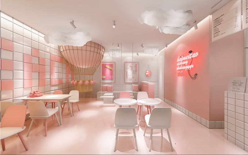 网红餐饮店铺装修设计是如何吸引顾客?