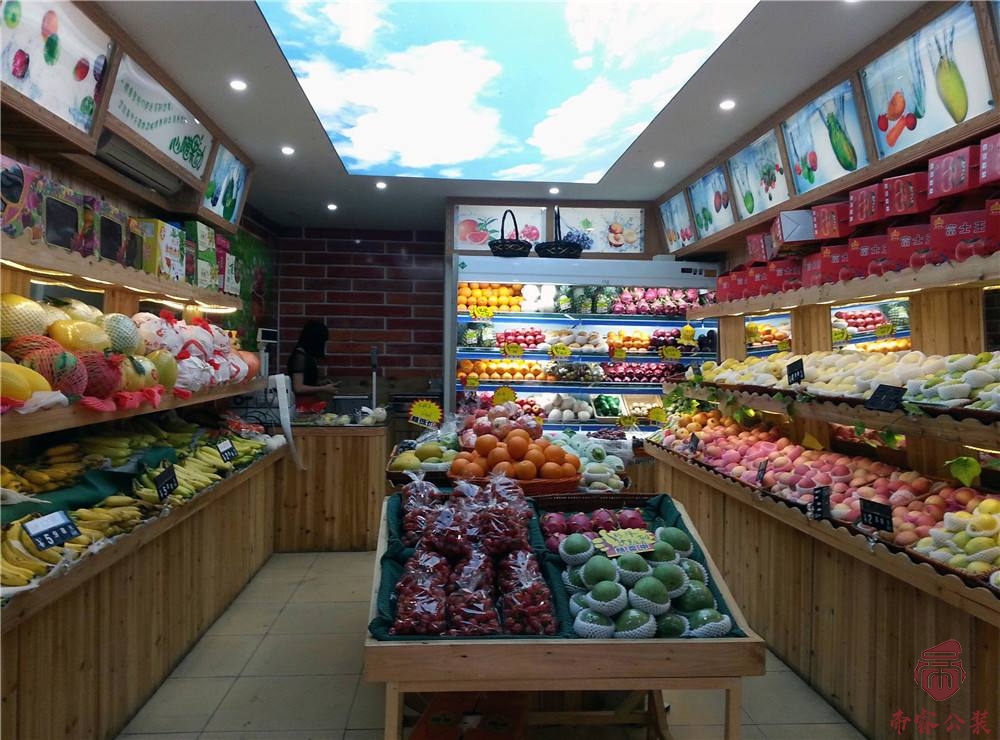 成都店铺装修公司告诉你小型水果店铺装修设计有哪些注意事项?