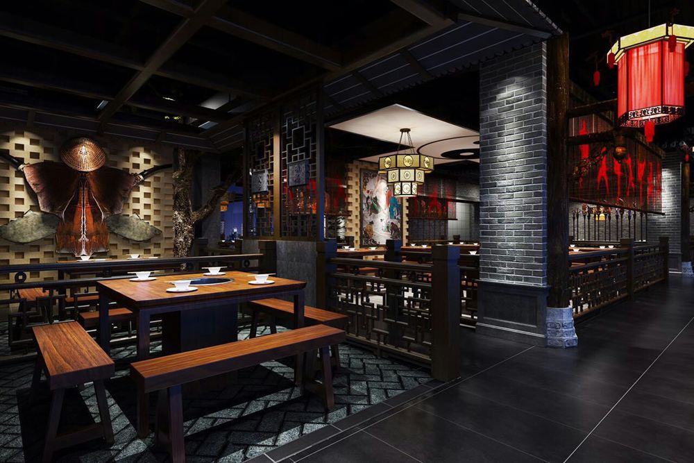 火锅店装修中隔断选择什么材料比较好？