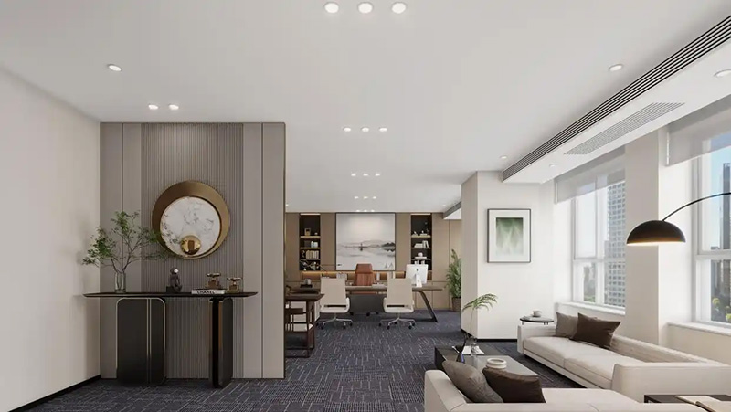 办公室怎么装修才可以保证清净整洁?