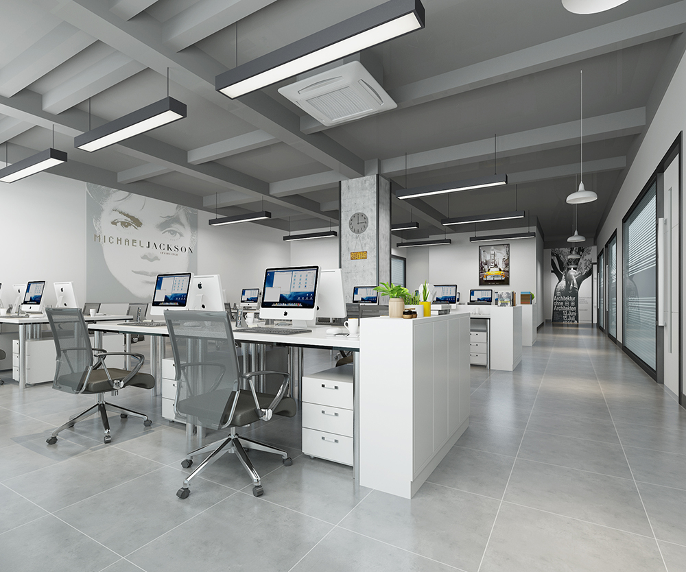 办公室隔断设计装修图片