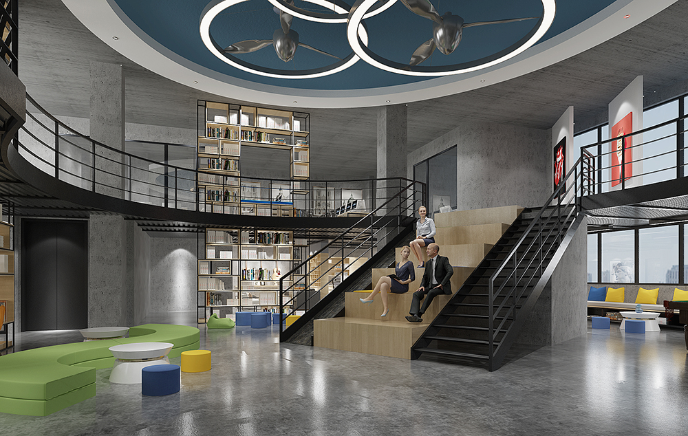 办公室隔断设计装修图片