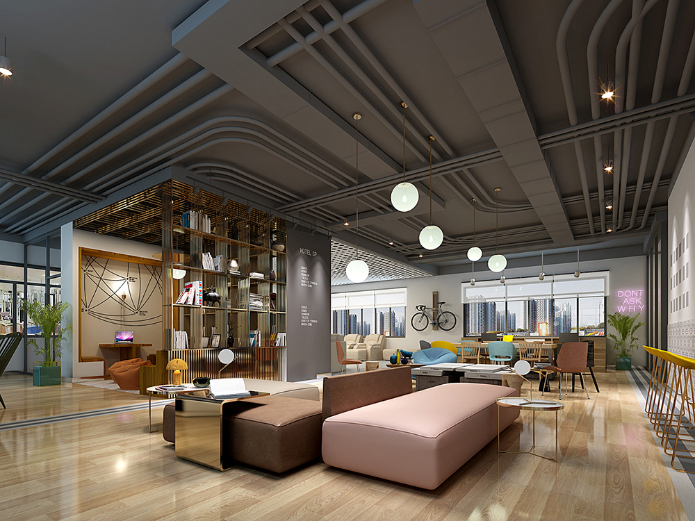 办公室隔断设计装修图片