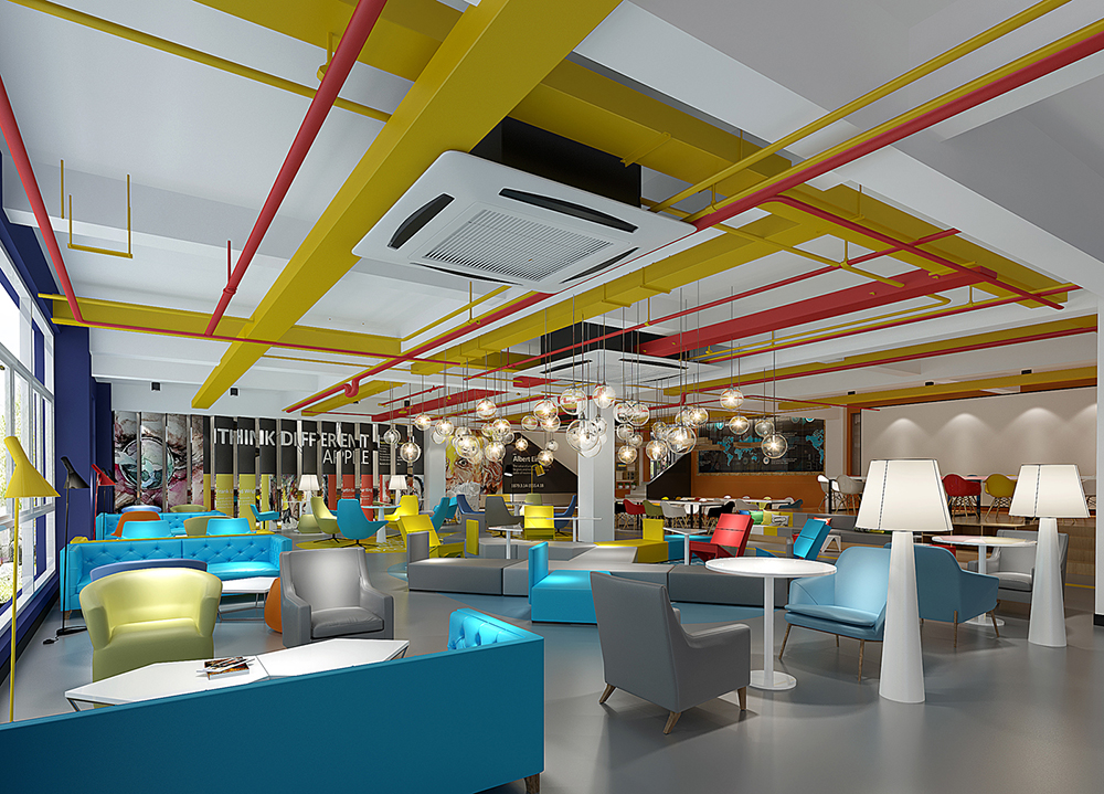 办公室隔断设计装修图片