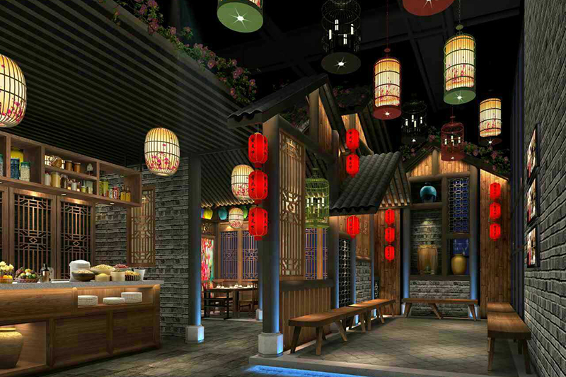 火锅店装修翻新