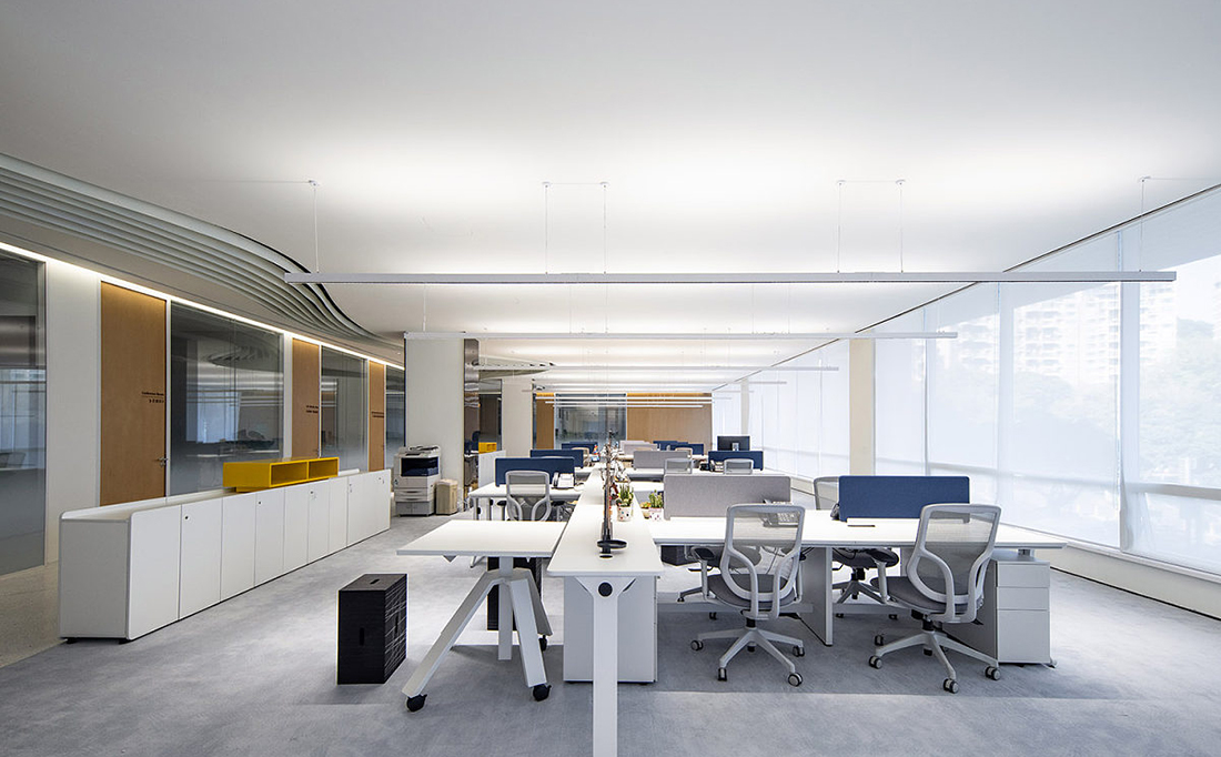 第4套电商公司办公室装修设计风格效果图图片