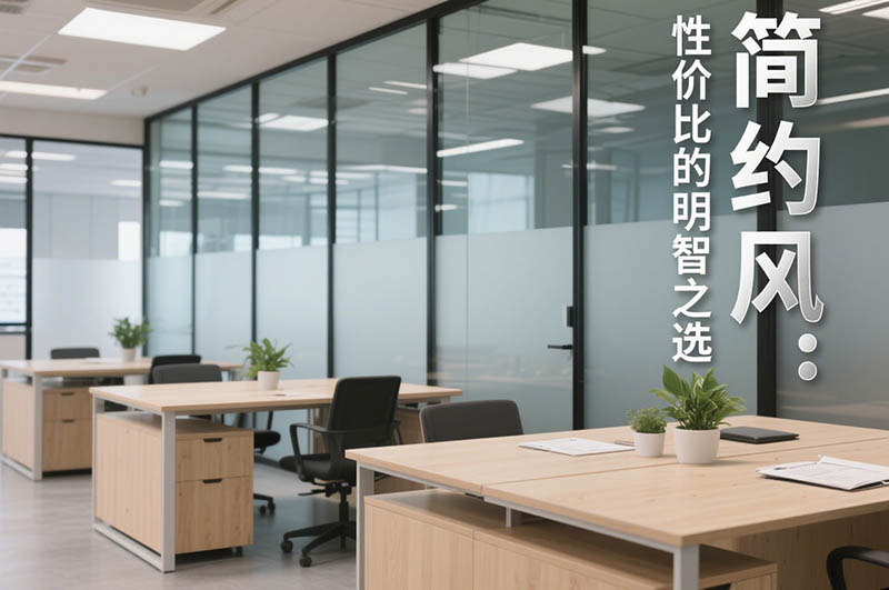 简约风办公室装修风格